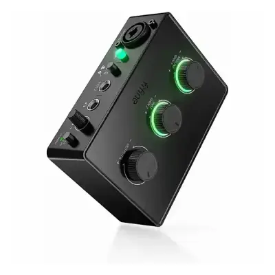 FIFINE SC1 USB Interface PC Audio Mixer for Recording Music, USB...